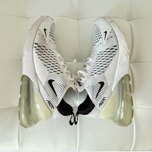 Nike Air Max 270 White/Black - Size 9.5 W’s - Picture 9 of 11